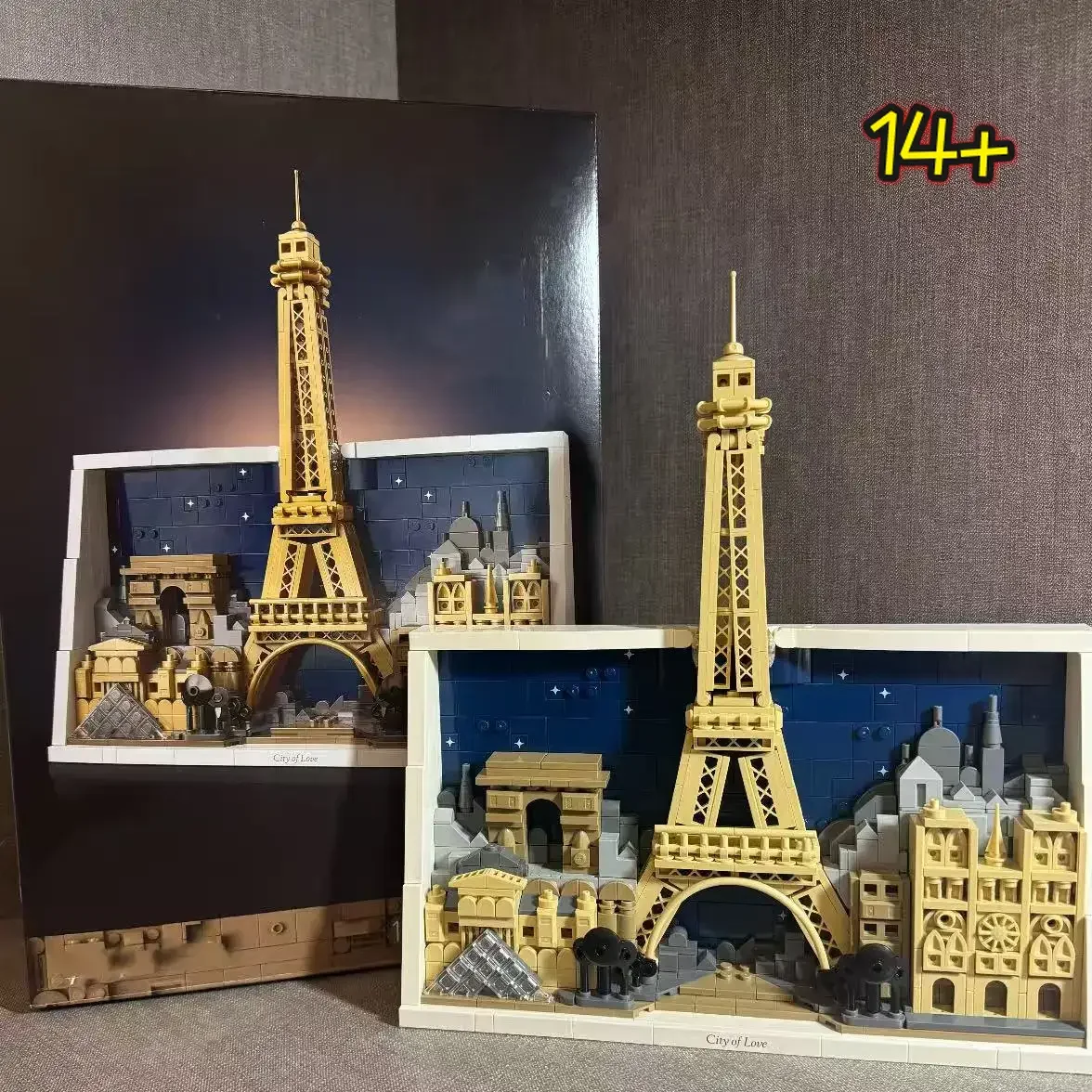 

Новый конструктор Disney 21064 «Париж: Город любви», романтическая модель города, коллекционная игрушка, идеальный подарок для пар и дома