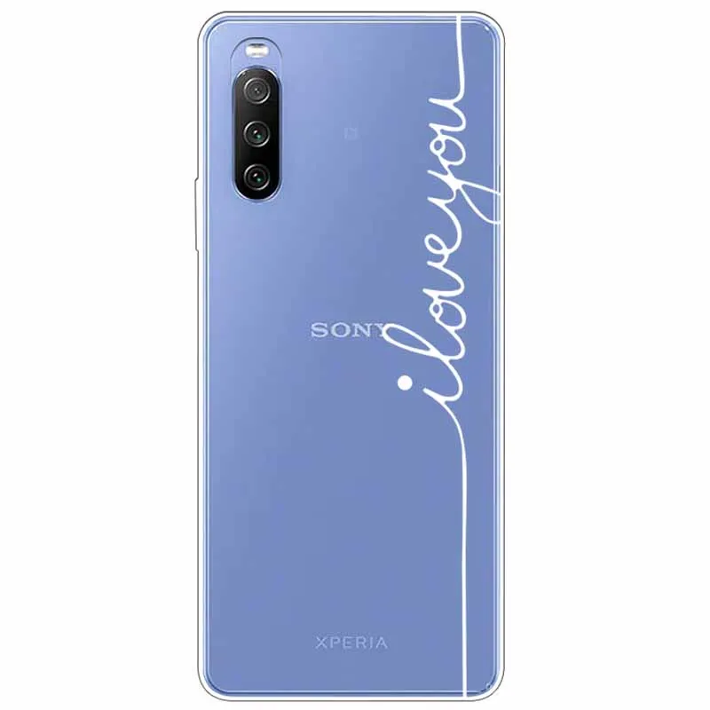 Case For Sony Xperia I IV / 10 IV / 5 IV Cover Clear TPU Soft Transparent Funda Cases for Sony Xperia 10IV 5 IV Cover Silicone