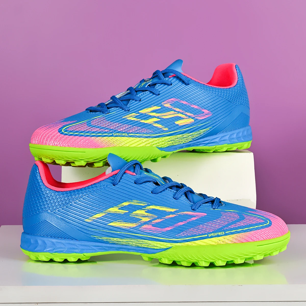 Adult anti slip TF nail breaking football shoes, competition training shoes, professional college football boots