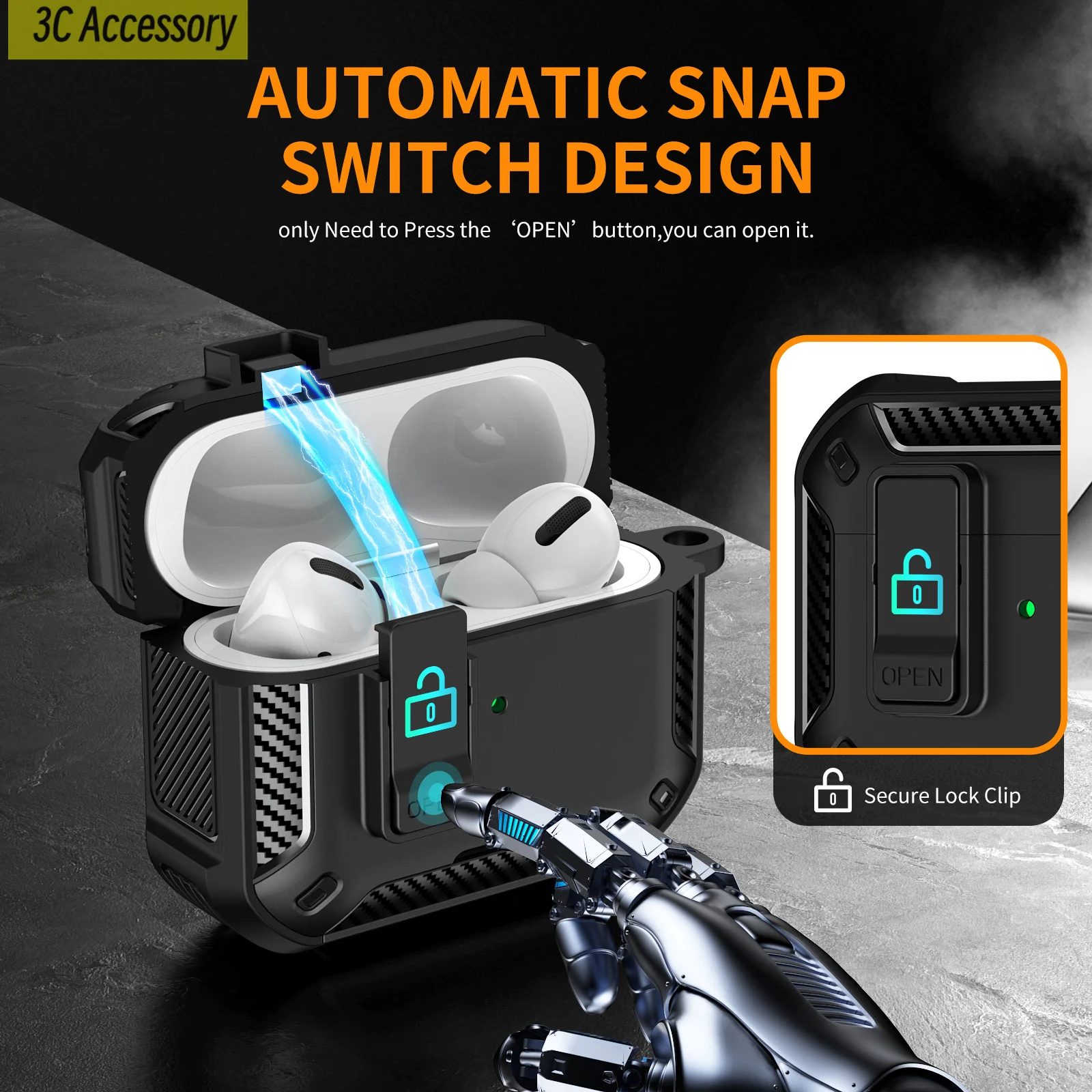 Carbon Fibre Lock C… - image