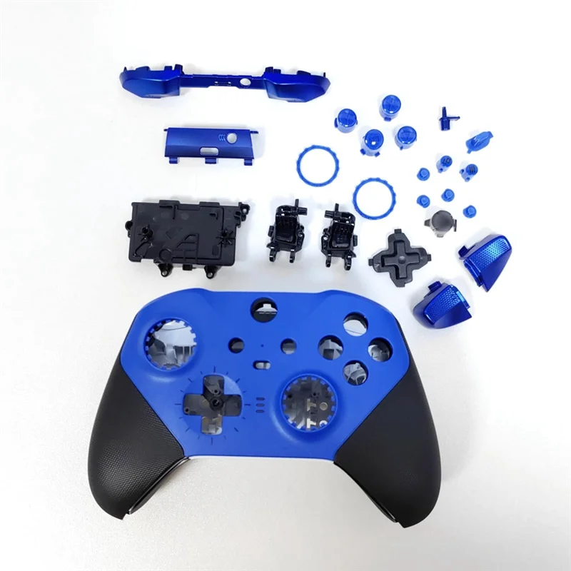 

BNVN-For Elite Series 2 Core Controller Full Set Housing Shell Case Cover Faceplates Frame ABXY LT RT Buttons LB RB Kit