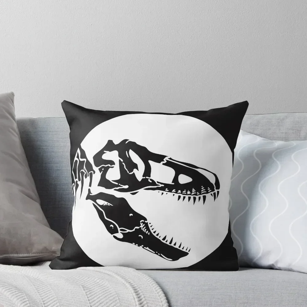 

Skeleton Dinosaur t-shirt Throw Pillow Decorative Cover For Living Room Pillow Case Christmas Rectangular Cushion Cover pillow