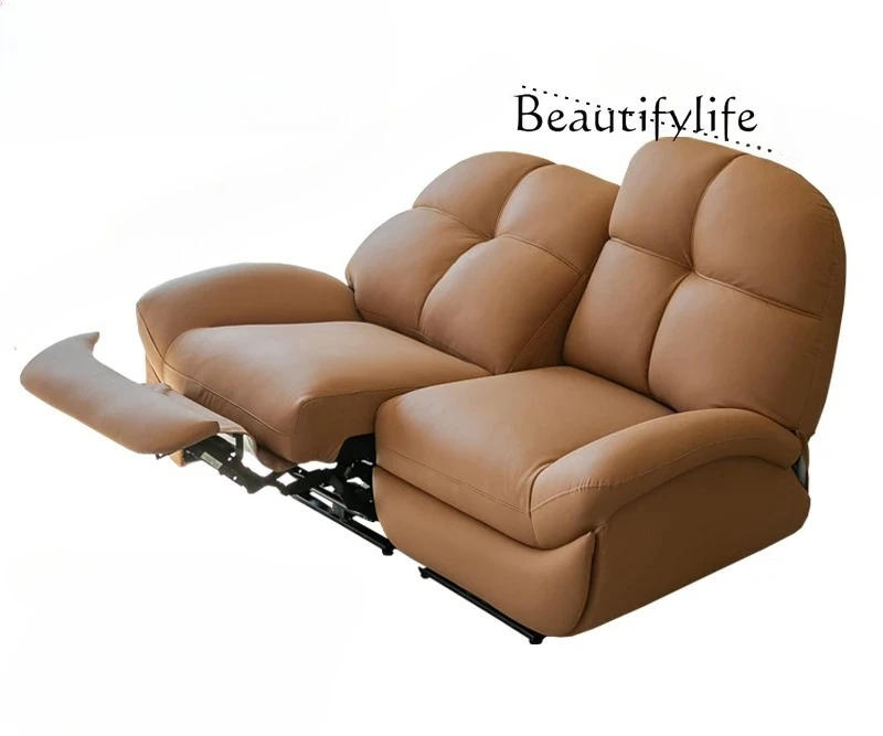 

Electric double multi-functional sofa bed small apartment living room zero wall adjustable lazy sofa