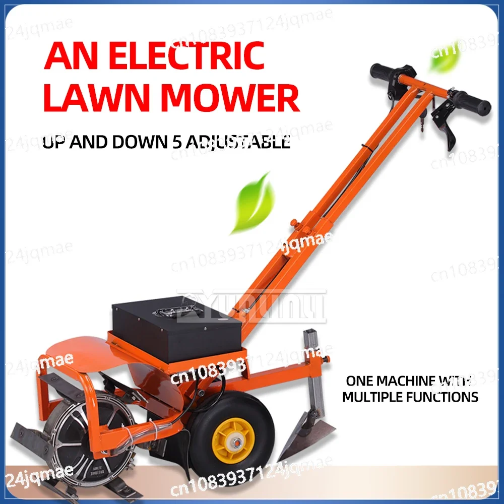 Electric Lawnmower Farm Weeding Tiller for Digging,Loosening,Plowing The Soil Agricultural Machinery Equipment