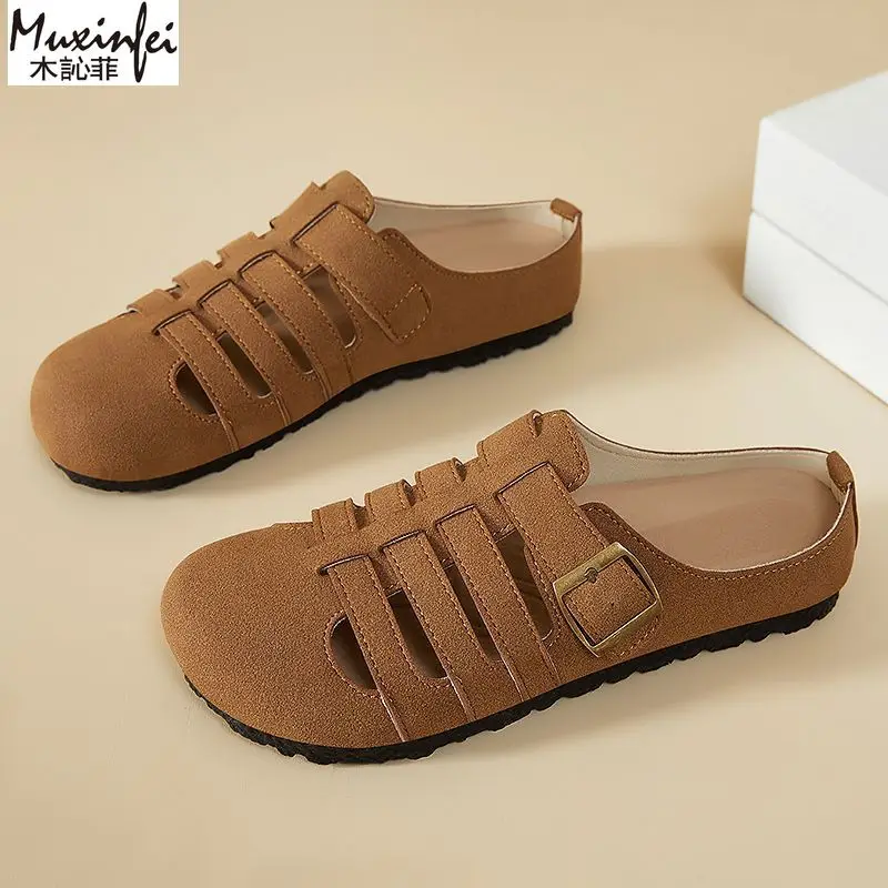 

Women Shoes Fashionable Minimalist Slippers Flat Sandals Soft Sole Comfortable Women'S Summer Shoes 2025 Cheap Shoes Clearance