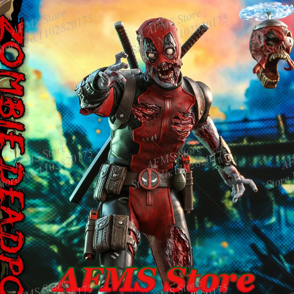 

HOTTOYS HT CMS06 1/6 Men Sodlier Horrible Zombie Deadpool Full Set 12Inch Action Figure Model Collectibles Toys Doll