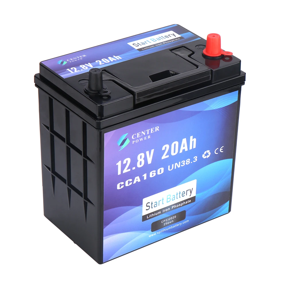 Center Power Watercrafts lifepo4 starting battery BT monitoring deep cycle 12v 20ah battery powered jet ski lithium battery