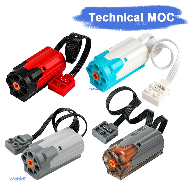 Motor Servo M XL L para Funciones de Potencia, Piezas Técnicas, Bloques de Construcción Reforzados, Sets PF de Alta Velocidad, Juguetes de Ladrillos, Motor DIY