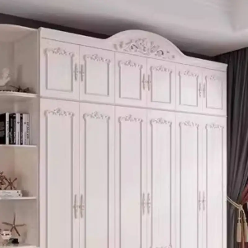 Items Drawer Wardrobes Closet Wooden Small White Saving Storage Wardrobes Space Drawers Sliding Guarda Roupas Furniture For Home