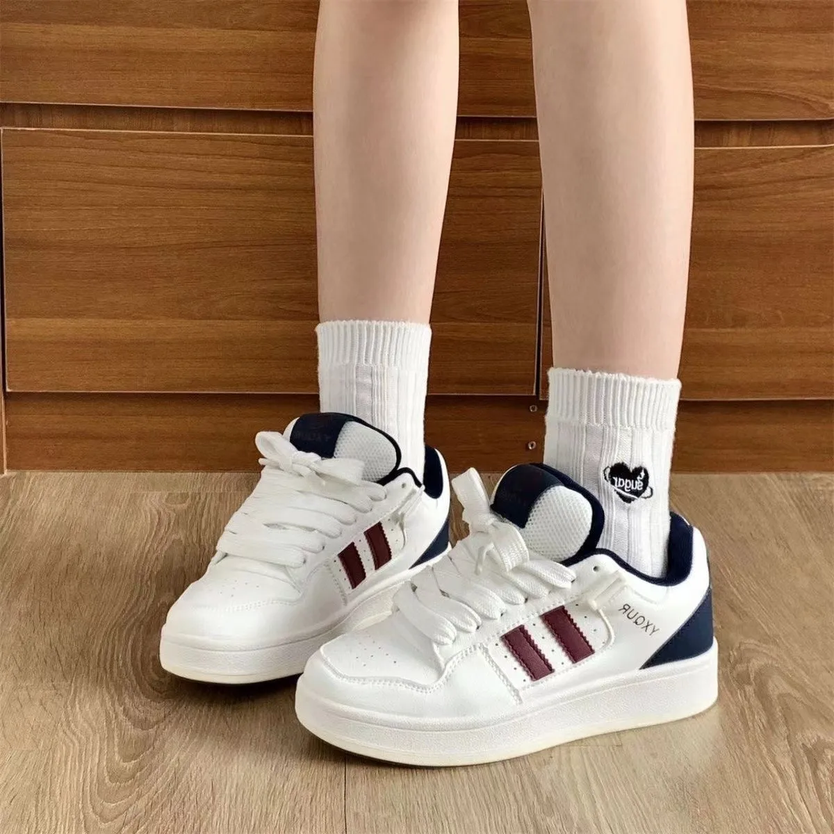 Sneaker Women's Niche Platform Board Shoes Women's Ins Trendy 2024 Summer New Student All-match Casual Sports Bread Shoes