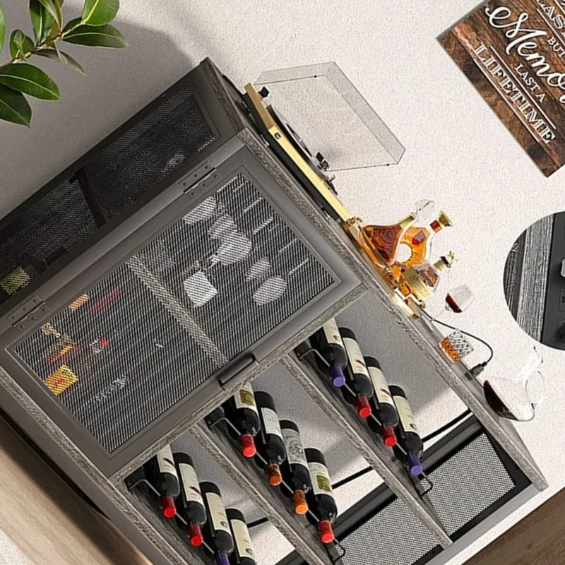 

Storage Modern Wine Rack Wall Display Design Single Column Cube Cabinets For Living Room Coffee Bar Whiskey Showcase Furniture
