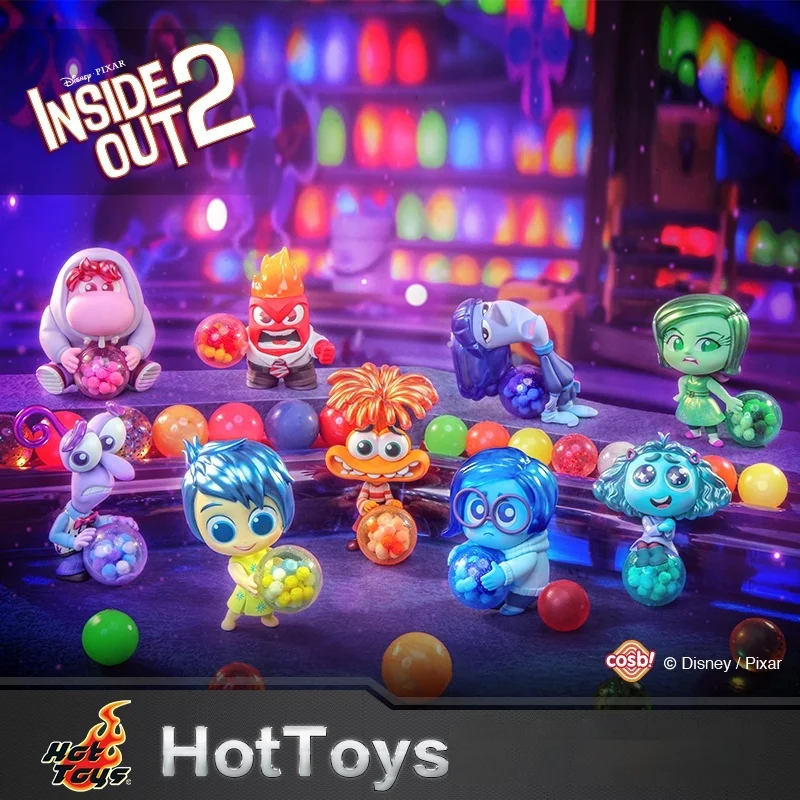 

Hot Toys Brainstorming Team 2 Blind Box Figures Joy Sadness Anger Disgust Cosbi Collectible Figurine Doll Holiday Birthday Gifts