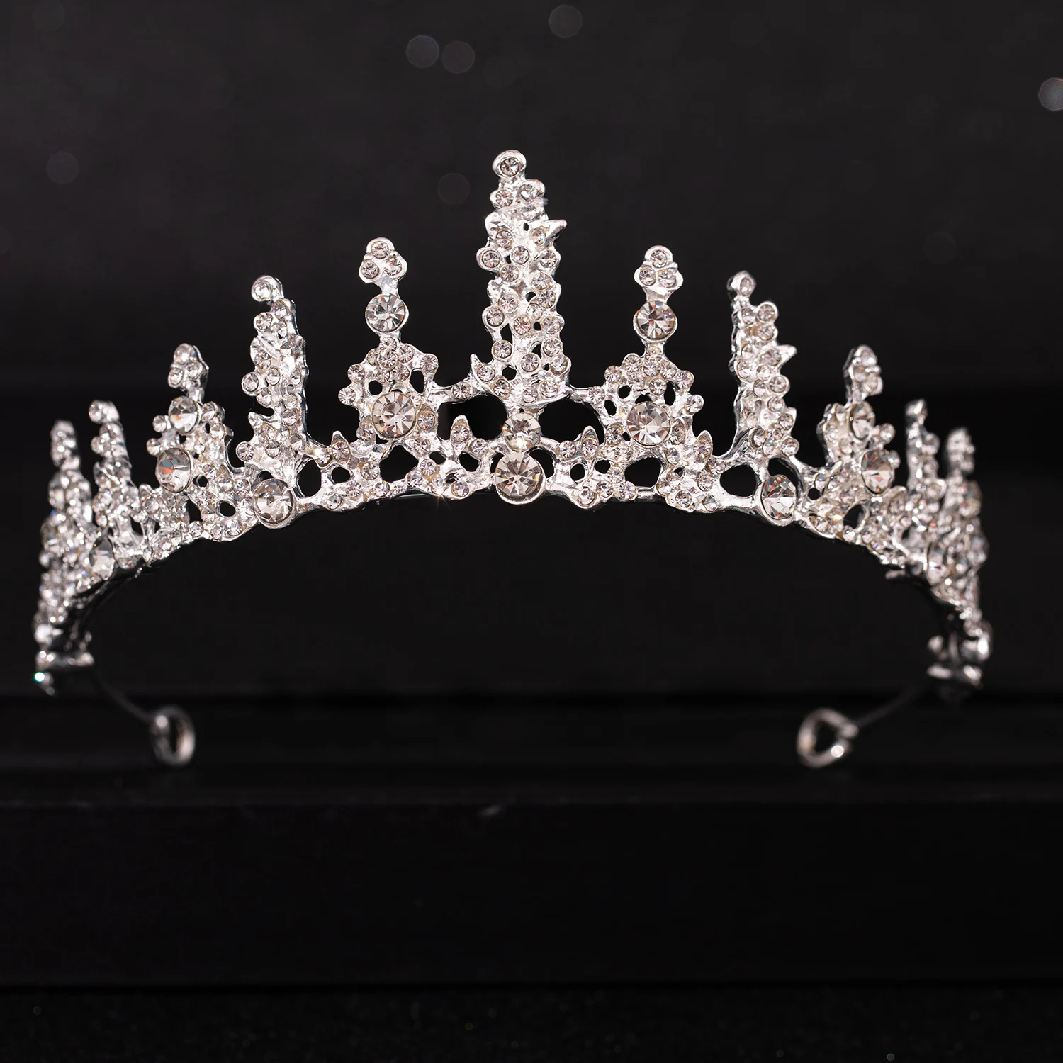 Crystal Bridal Crown Tiara Headband For Women Rhinestone Prom Diadem Crown Bridal Wedding Hair Accessories Jewelry Crown Tiara