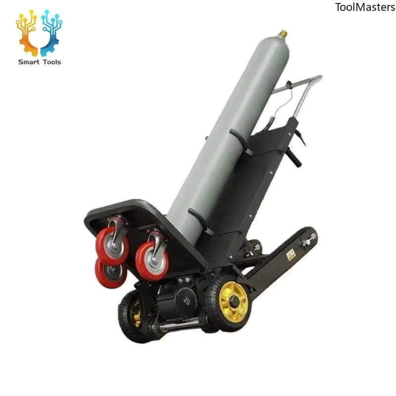 

[2026] Motorized Stair Climbing Cart With Crawler Tracks, Handles Heavy Loads On Stairs Safely