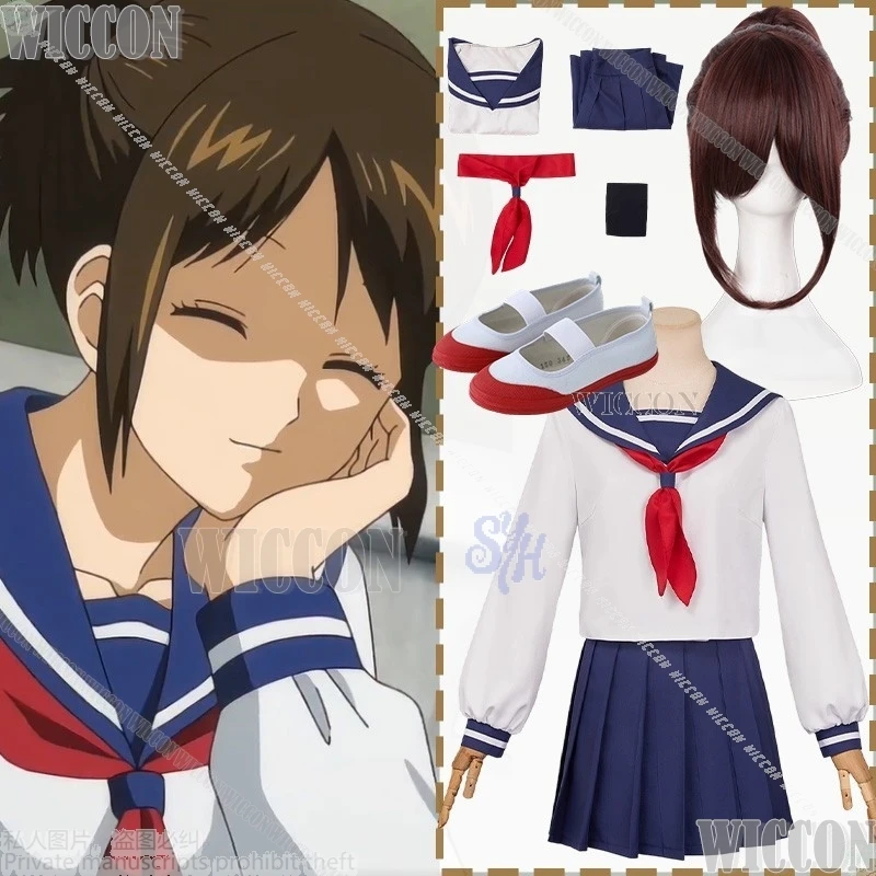 

Новый аниме 3-Z Kinpachi Sensei косплей Shimura Tae костюм школьная форма Kawaii костюм моряка Хэллоуин Рождественская вечеринка Comic Con