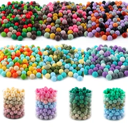 20-40pc 9/12/15/19mm New Silicone Round Bead Combination Style Collection For Jewelry DIY Bracelet Necklace Handmade Accessories