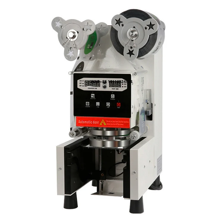 Factory Price  Cup Sealing Machine Packing Stainless Steel 95 90 mm  Beverage Bubble Tea Cup Sealer Machine