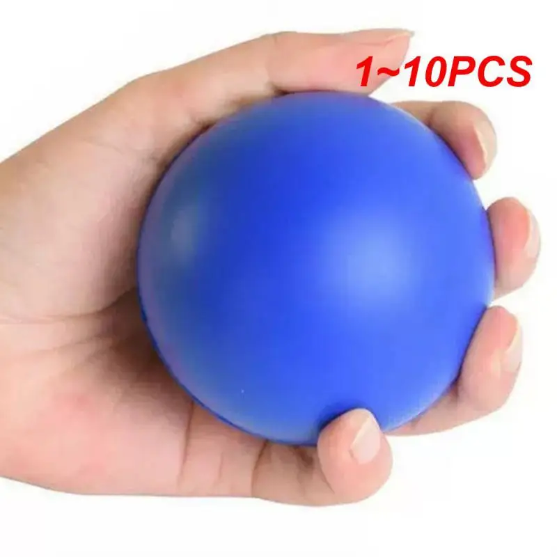 1~10PCS Junior Grip Ball Silicone Material High Elasticity And Anti-slip Food Grade Material Massage Hands Relieve Stress Grip