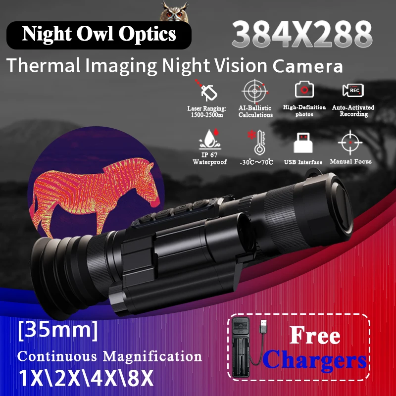 

OEM ODM thermal monocular digital telescope night vision optics camera HD scope