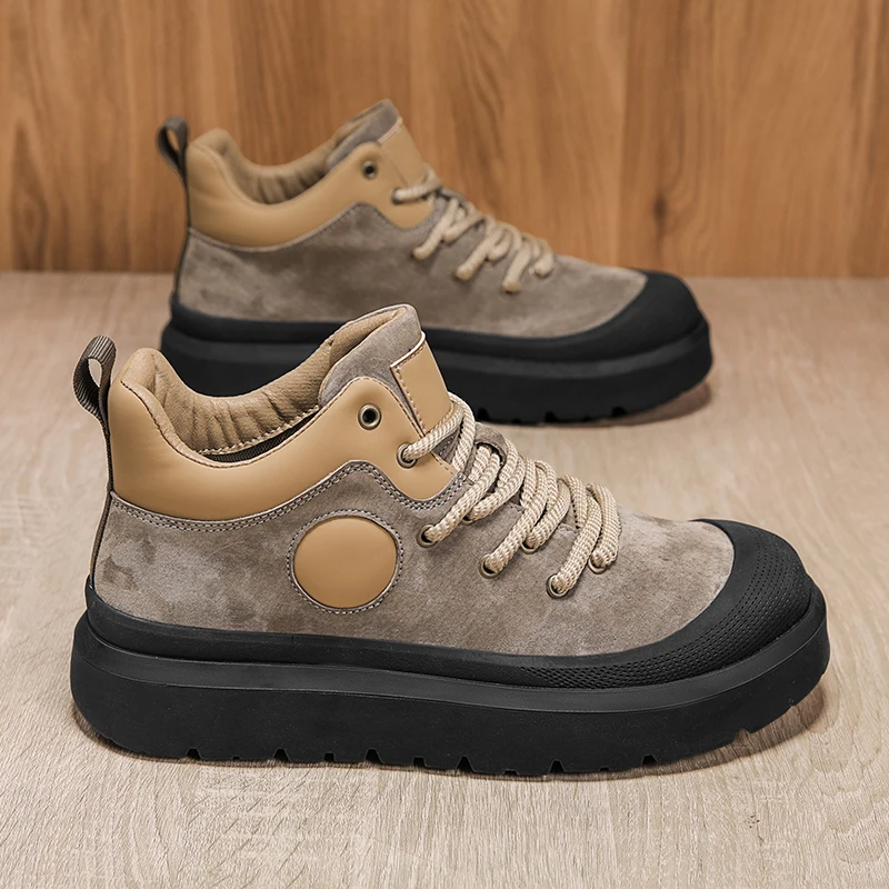 

2025 Spring New Rubber-Plastic Sole Casual Board Sneakers for Outdoor Sports - Comfortable, Soft, Slip-Resistant, Durable, and T