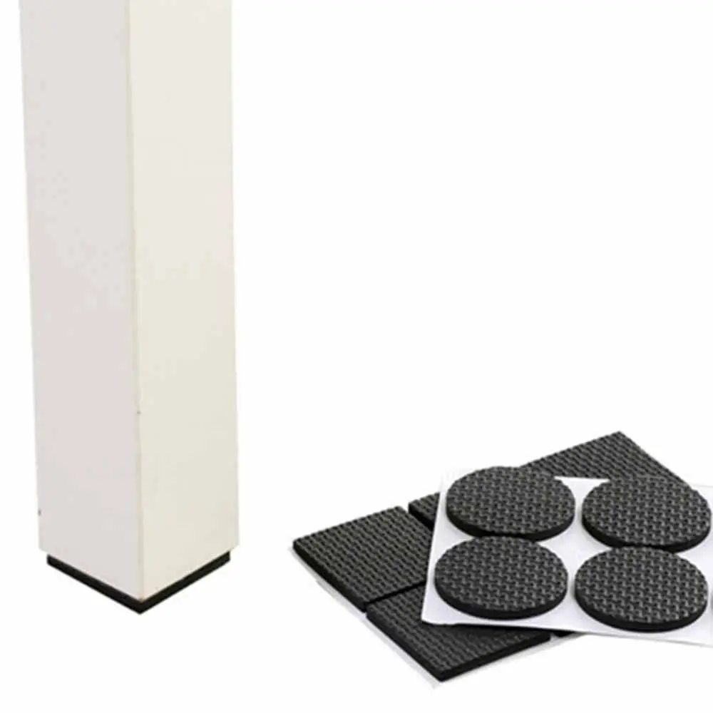 

Cabinet Rubber Mat Self Adhesive Furniture Anti Slip Floor Mat Feet Pads Chair Leg Protector Floor Pads