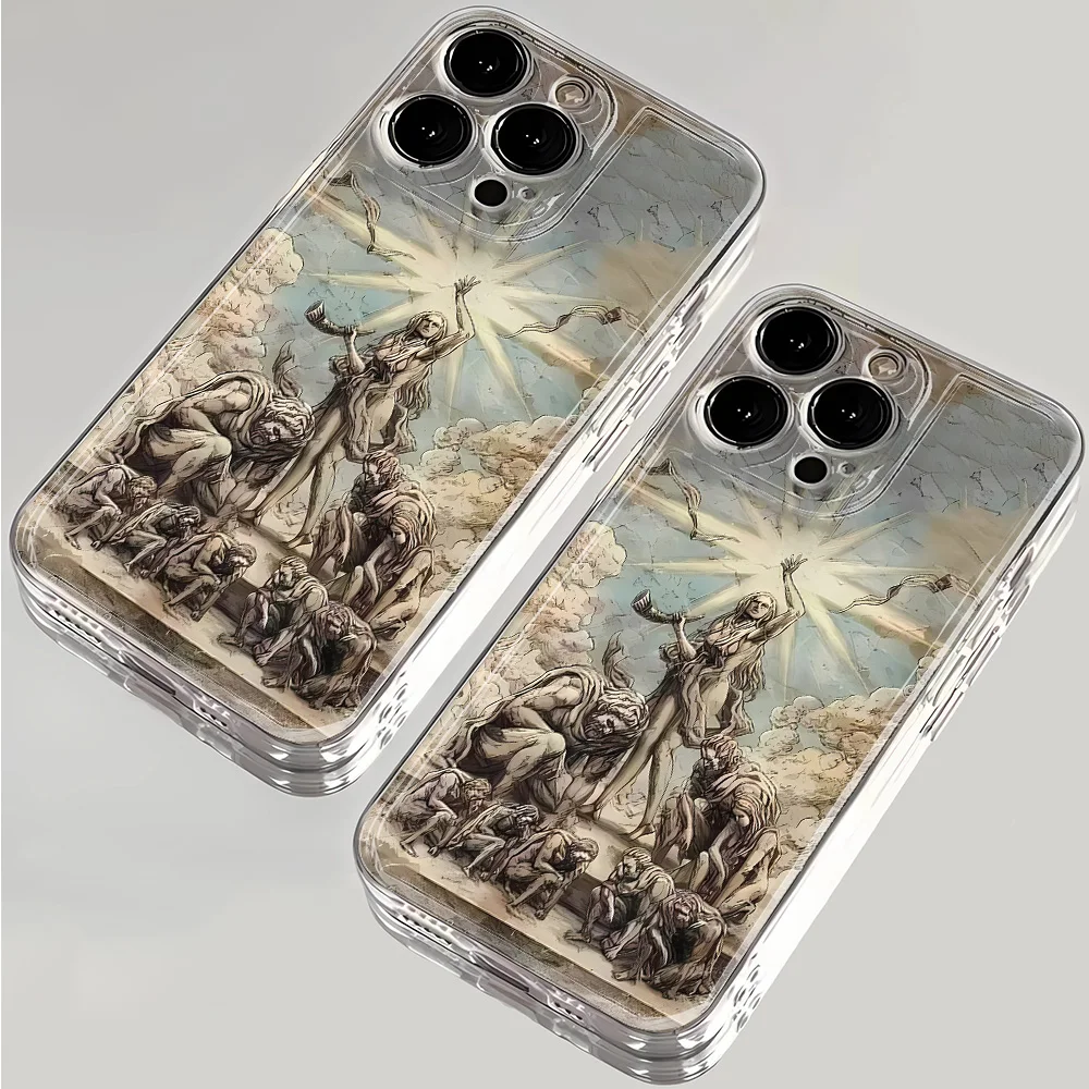 Niche trend pull Phone Case For Iphone17 17air 16 15 14 13 12Promax Mobile Phone Protective Case Softshell  Funda Case