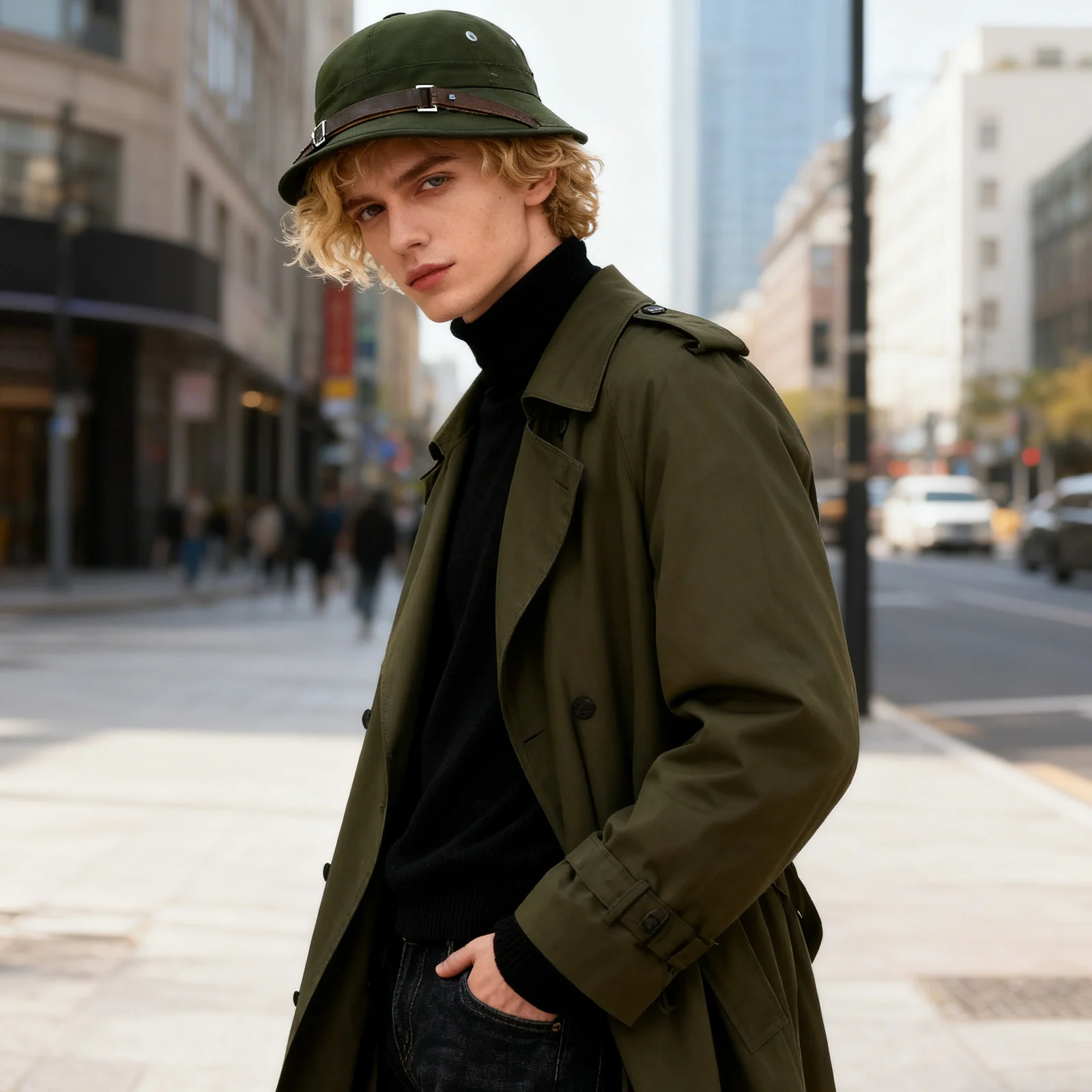 Vietnam War Military Tactical Hat Cap Green Outdoor Helmet for CS Game Cosplay War Army Equipment Tactical Hat for Halloween view 5