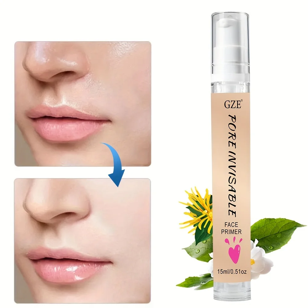 PORE INVISABLE Face PRIMER Maquillage, flou + Pore Minimise la base perfectionnante magique apprêt pour le visage sous fond de teint crème rétractable des pores