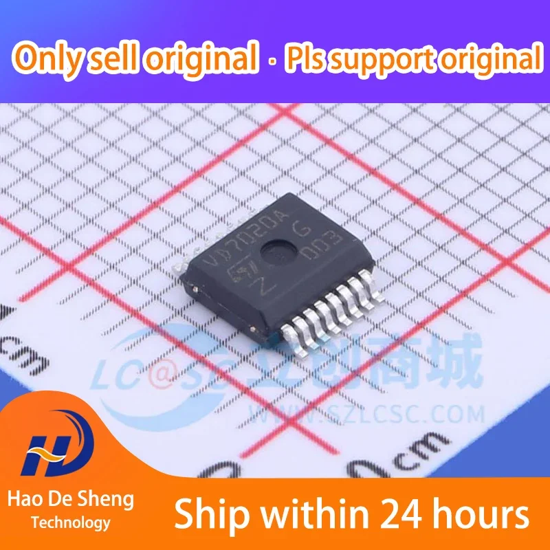 

10PCS/LOT VND7020AJ VND7020A SSOP16 New Original in Stock