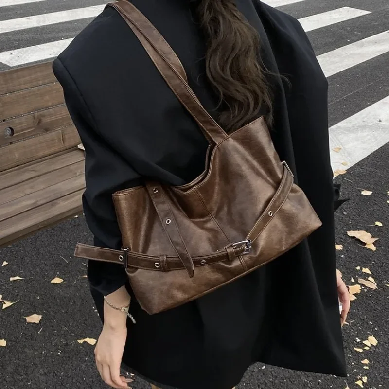 

Simple High-End Fashion Diaper Bags For Ladies Parisian Elegant Tote Bag Large Capacity Crossbody Bag Luxury Brand Messenger