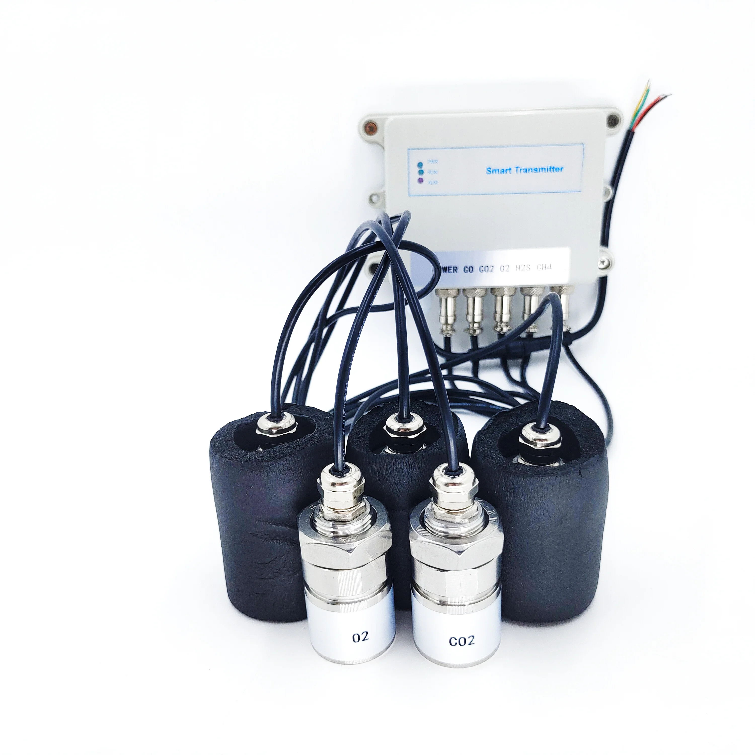 2025CE LORA LORAWAN GPRS 4G WIFI RAS485 Module mural en acier inoxydable nh3 moniteur de gaz