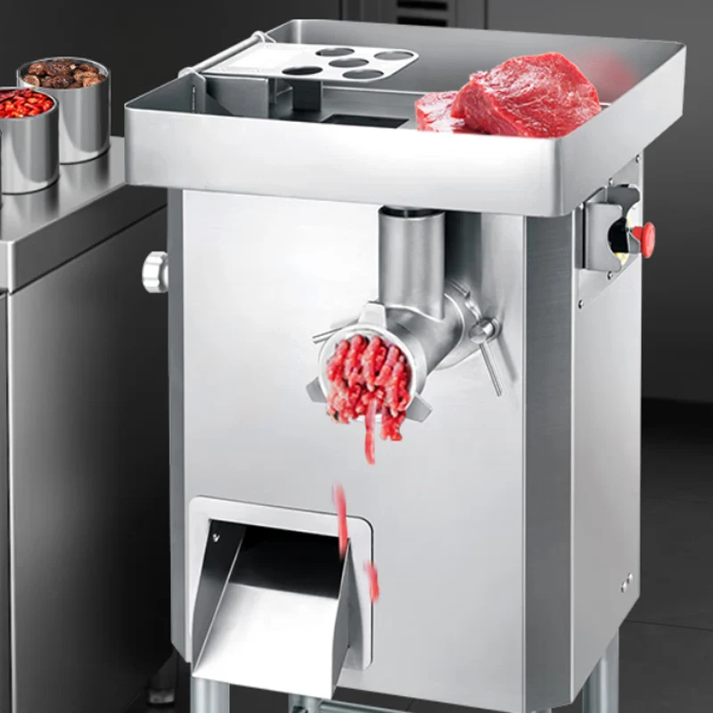 Fully Automatic Stainless Steel Meat Cutter High-Power Meat Grinder Food Chopper Commercial Enema Machine