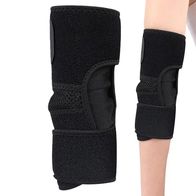 

Elbow Brace Soft Support Elbow Breathable Exercise Equipment With Two Straps Compression Fitness Riding Climbing Running