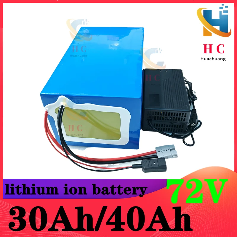 72v 30Ah 40Ah lithium ion battery pack li ion BMS for bike 3500w 5000W motor Vehicle tricycle scooters Go Cart skateboad