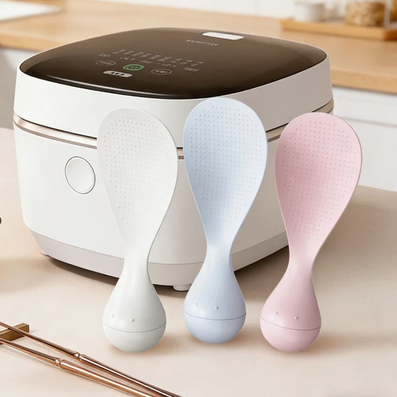 Tumbler Anti-stick Rice Spoon Household New Easy-to-clean Rice Spoon Kitchen Can Be Vertical Without Hurting The Pot