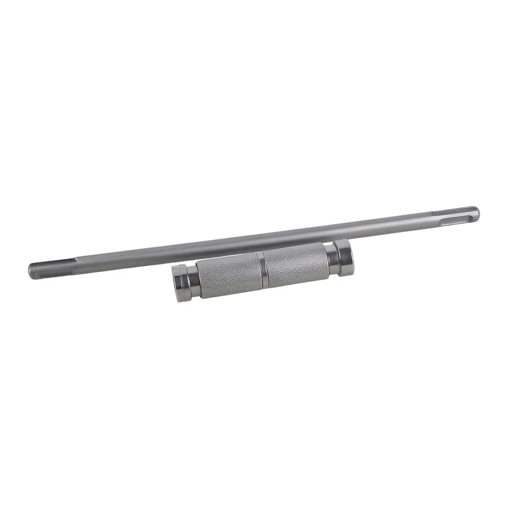 26cm Extension Rod for SDS Plus For Rotary Hammer Drill Mechanism Two Groove Round Shank Interface Steel Build