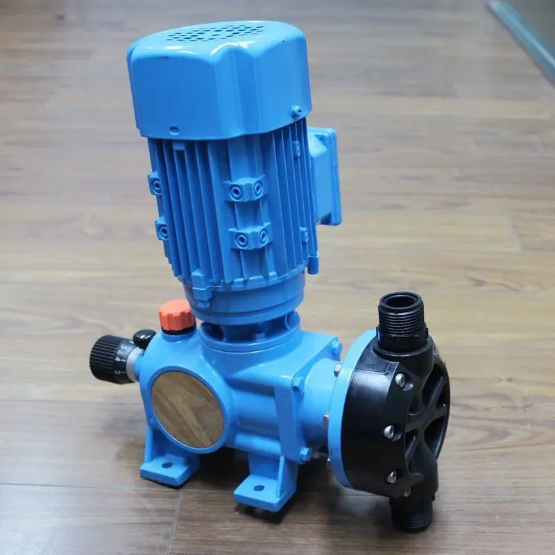 Mechanical diaphragm metering pump has high force, KD series metering pump sewage pump flow is adjustable