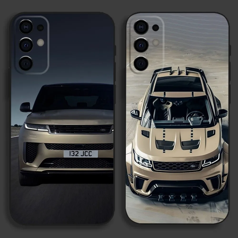 SUV Car R-Range R-Roveres Phone Case For Samsung S24,S21,S22,S23,S30,Ultra,S20,Plus,Fe,Lite,Note,10,9,5G Black Soft Cover