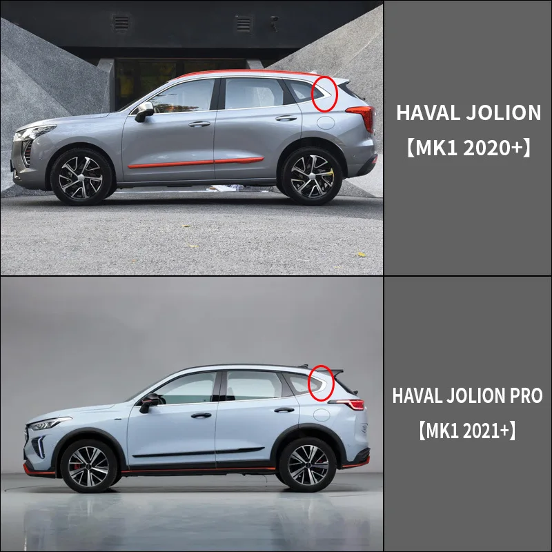 Fit For Great Wall HAVAL Jolion and Pro MK1 Window Visor Awnings Shelters Sun Rain Mirror Eyebrow Wind Deflector