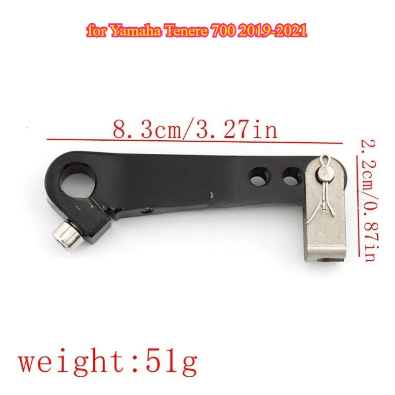 

Запасные части для мотоциклов Yamaha Tenere 700 2019-2021: удлинитель рычага сцепления для модификации.