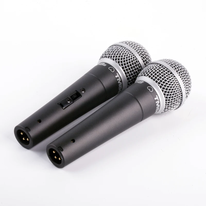 TM58/TM58S Cardioid Vocal Dynamic Microphone High SPL Capacity for Speech and Performance on/off Switch