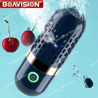 Fruit Vegetable Washing Machine Capsule Shape Wireless Food Purifier Household Pesticide Disinfection Vegetables Cleaner Machine
