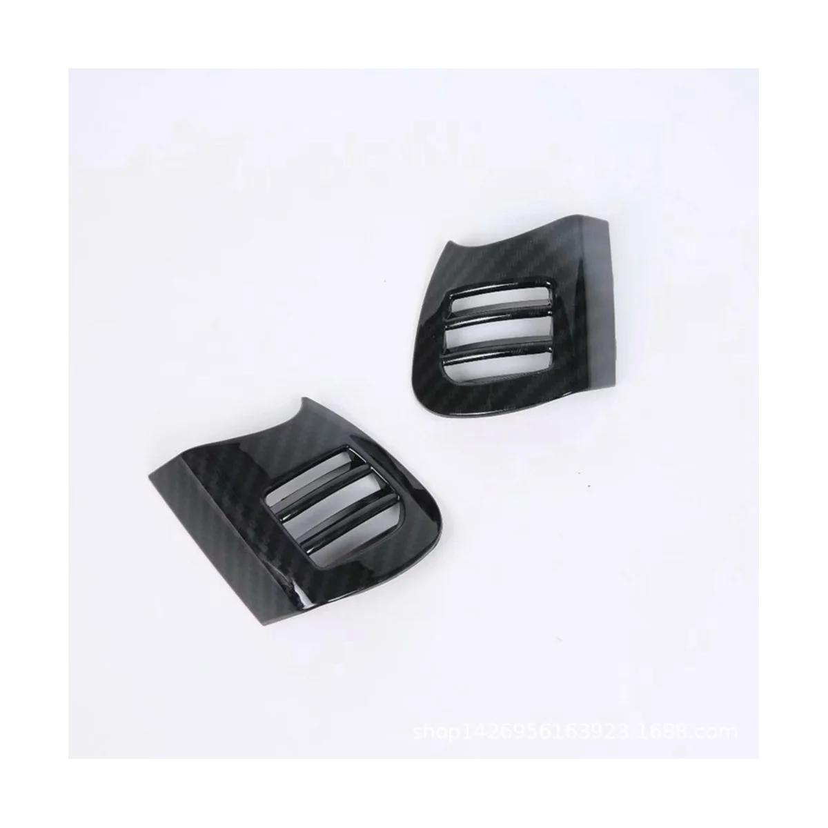 Car Air Outlet Vent Cover Trim Sticker for Mini Cooper F55 F56 F57 Hatchback Accessories ABS Carbon Fiber