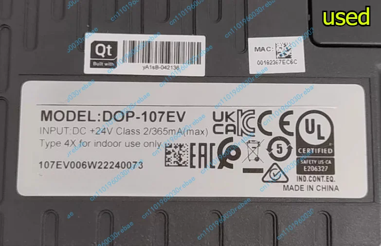 Accessories 1pcs touch screen, dop-107ev