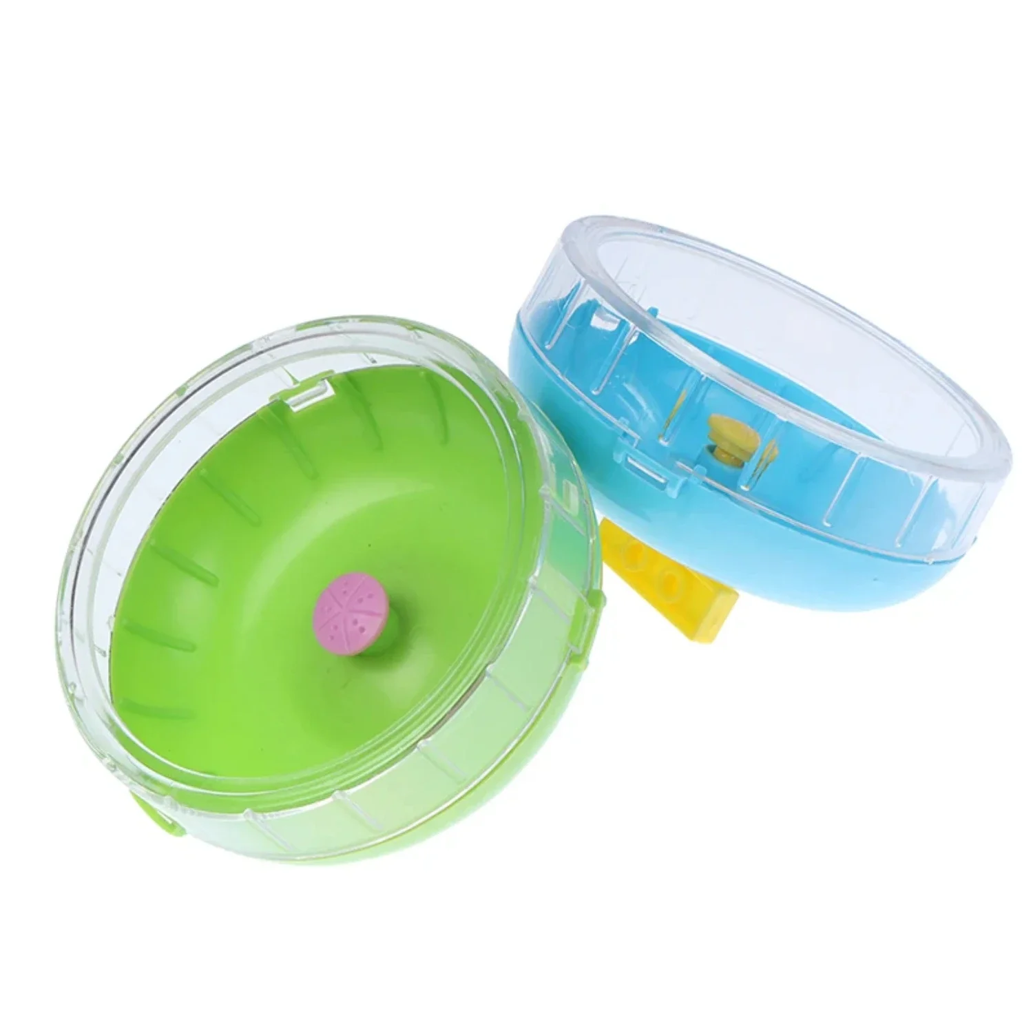 Engaging Interactive Plastic Hamster Wheel Toy - Vital Equipment for Joyful, Healthy Small Pets. Endless Entertainment in Your F