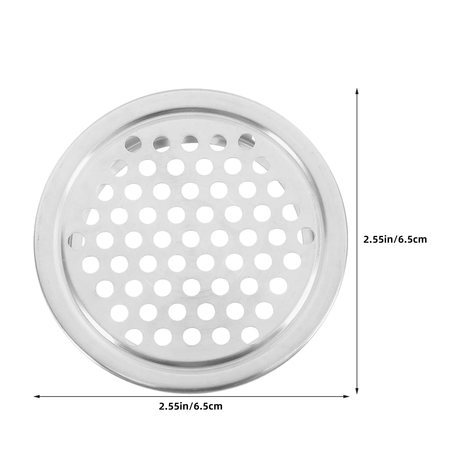 20Pcs Stainless Steel Round Vent Covers 53Mm Mesh Louver Shed Vent Grilles Kitchen Bathroom Cabinet Ventilation