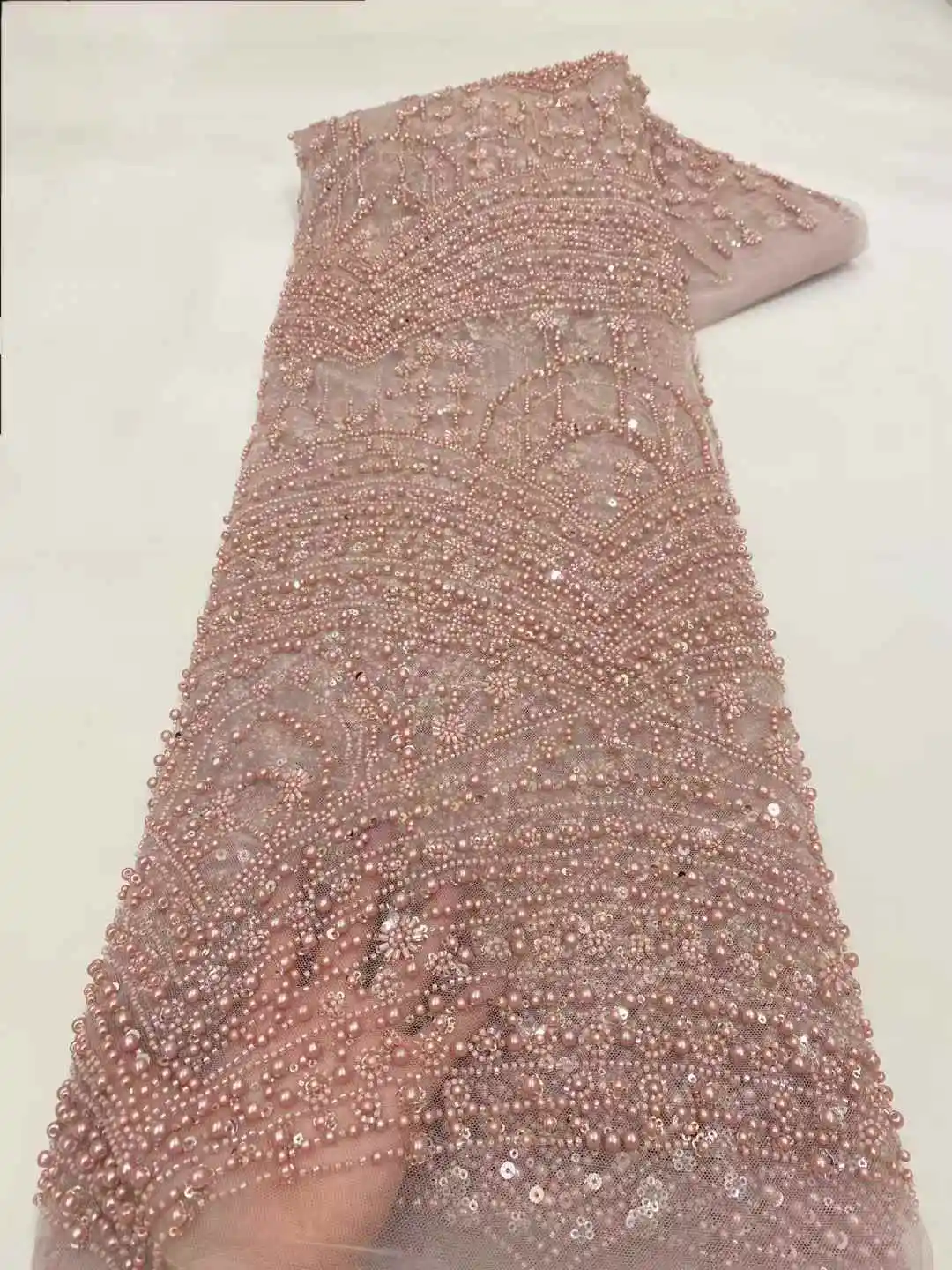 أفريقيا النيجيري مطرز الفرنسية شبكة الدانتيل مع الترتر جودة عالية 2025 التطريز الدانتيل الترتر الدانتيل لفساتين الزفاف النساء