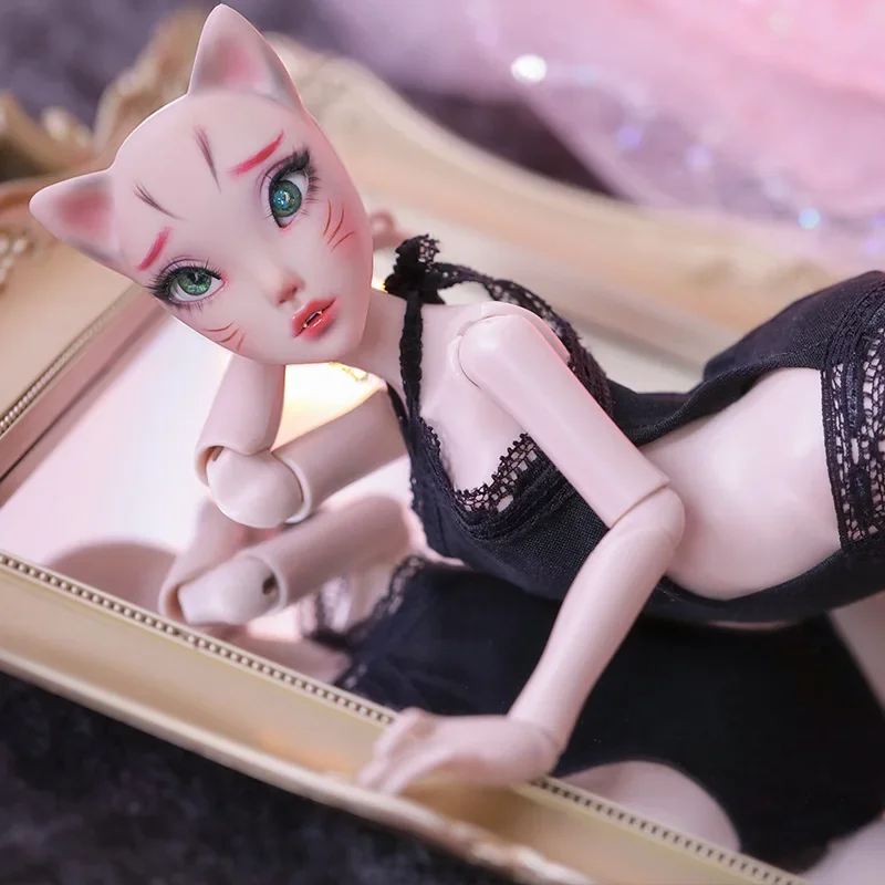 

Shuga Fairy Kaluu Cat Ear 1/4 BJD Dolls Kahti Resin Toys Best Gifts For Girls Boys Ball Jointed Dolls