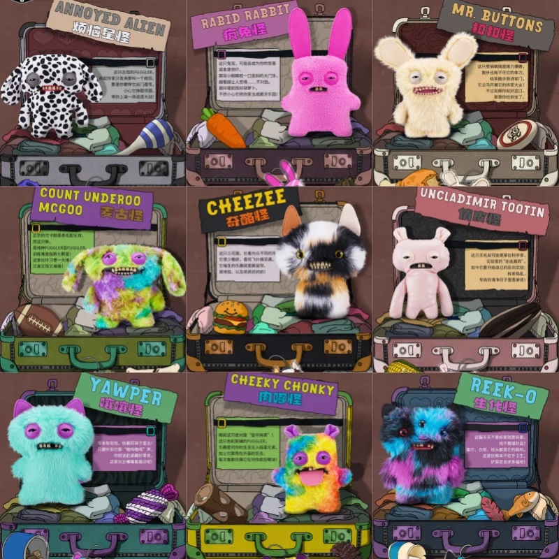 

Оригинальный Fuggler, забавный уродливый монстр, попка, уродливые домашние животные, серия плюшевых кукол, милые модные игрушки, мягкие игрушки, коллекционные куклы, подарки