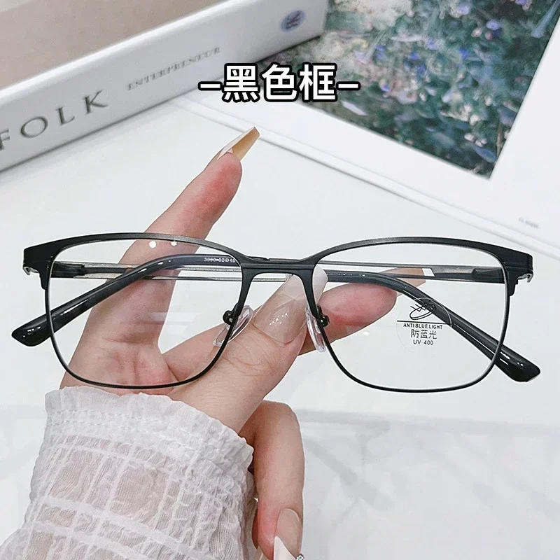 Anti Blue Light Glasses New Ultra Light  for Women Fashion Square Eyeglass Frame for Men Myopia Glasses Clear Eyewear Очки